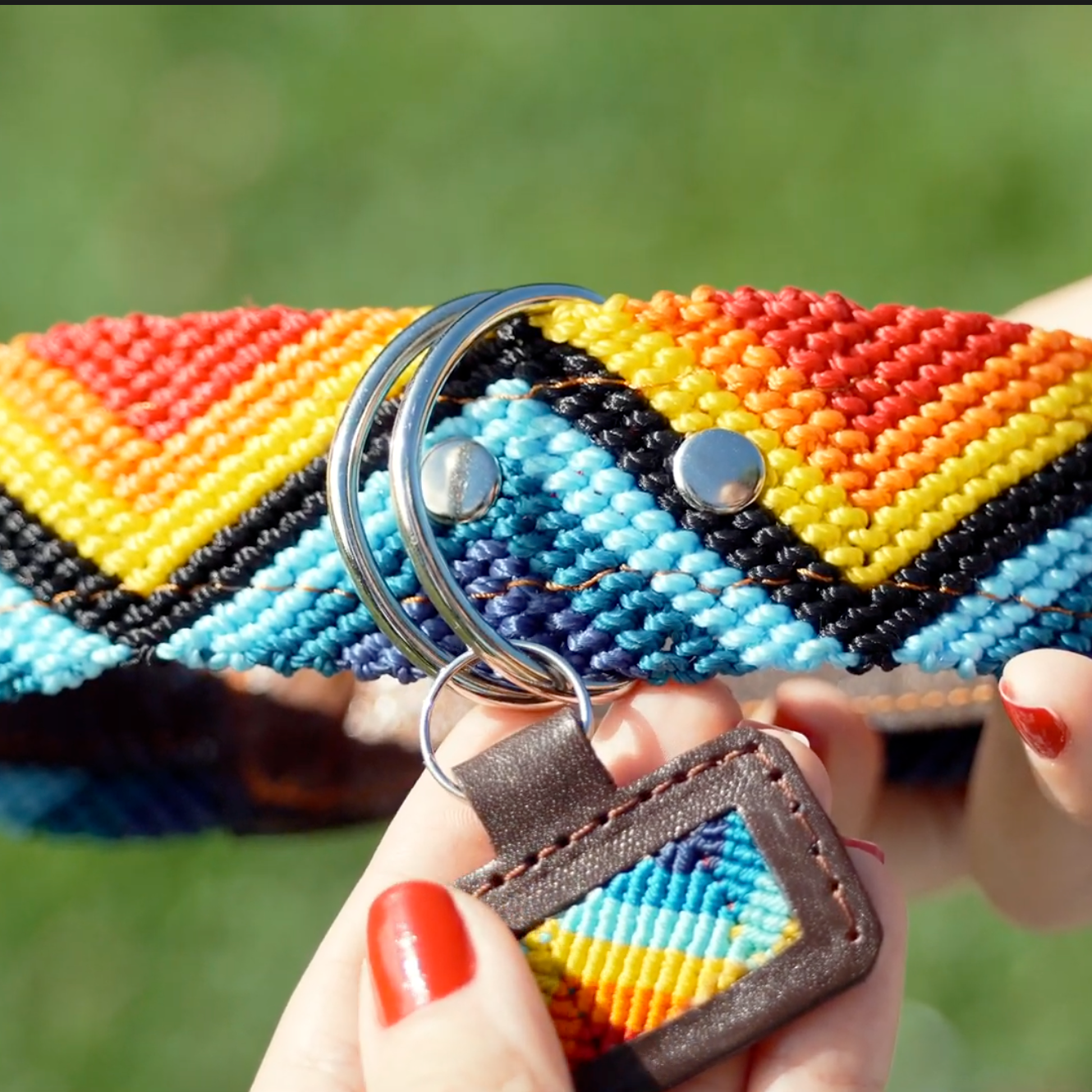 Armonia Astral Handmade Dog Collar from Mexico