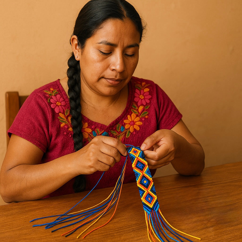 Handcrafted Dog Collar Mexican Artesian