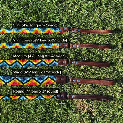 Armonia Astral Handcrafted Dog Leash Size Guide