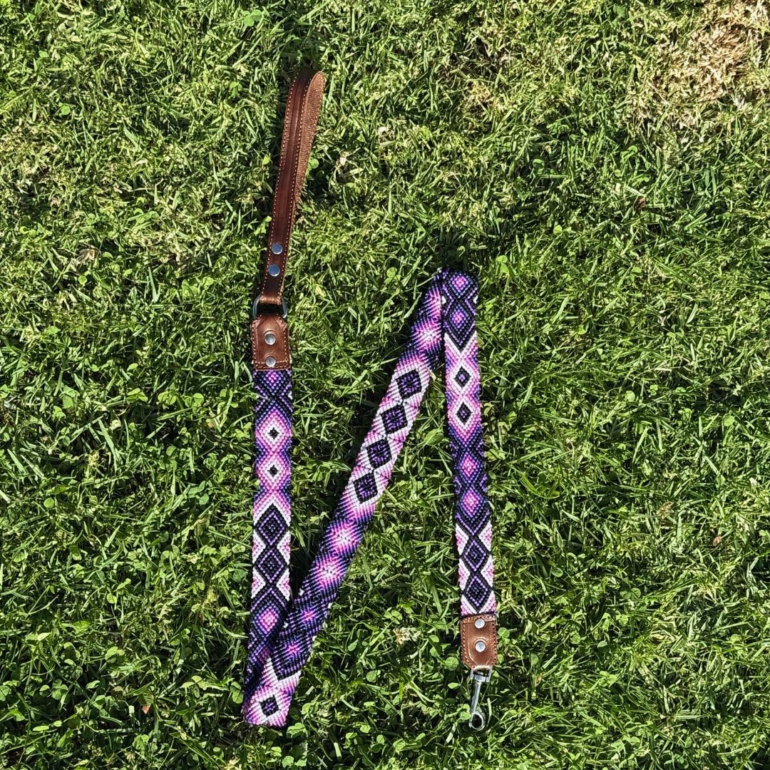 Aurora Charmosa Handcrafted Dog Leash Medium Length