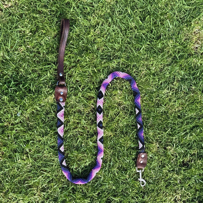 Aurora Charmosa Handcrafted Dog Leash Round