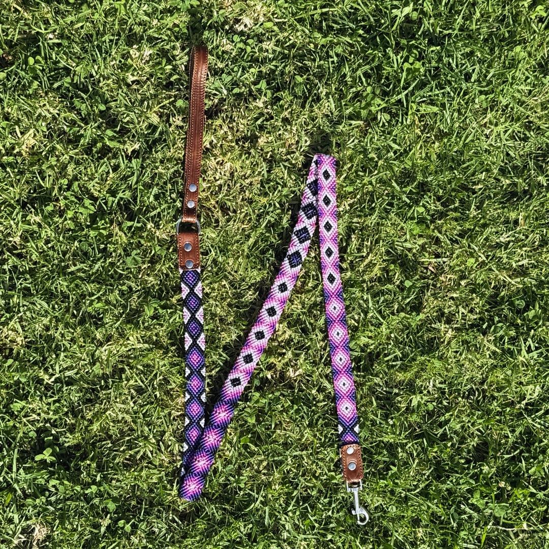 Aurora Charmosa Handcrafted Dog Leash Slim