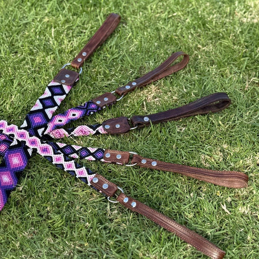 Aurora Charmosa Handcrafted Dog Leash Styles