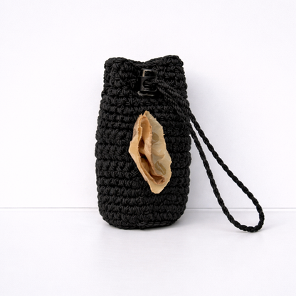 Rounded Handcrafted Poop Bag Holder