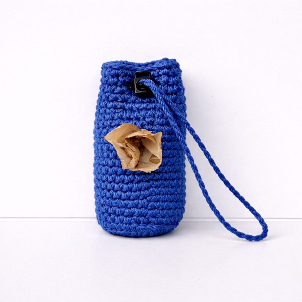 Rounded Handcrafted Poop Bag Holder