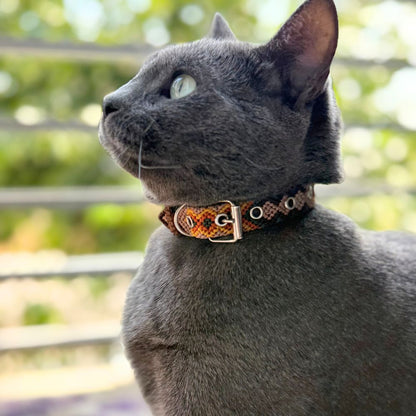 Cute Handmade Cat Collar Made in Mexico