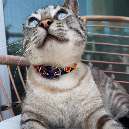 Cute Handmade Cat Collars made in Mexico
