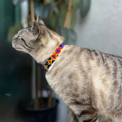 Diamond Handmade Cat Collars made in Mexico