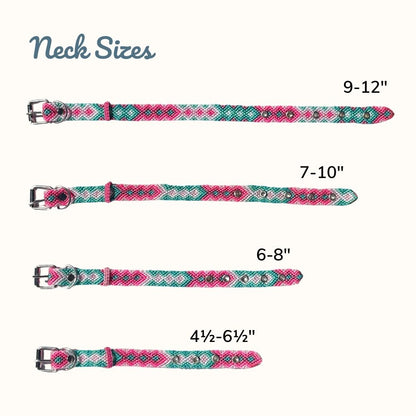 Dulce Malicia Handcrafted Cat Collar Size Guide