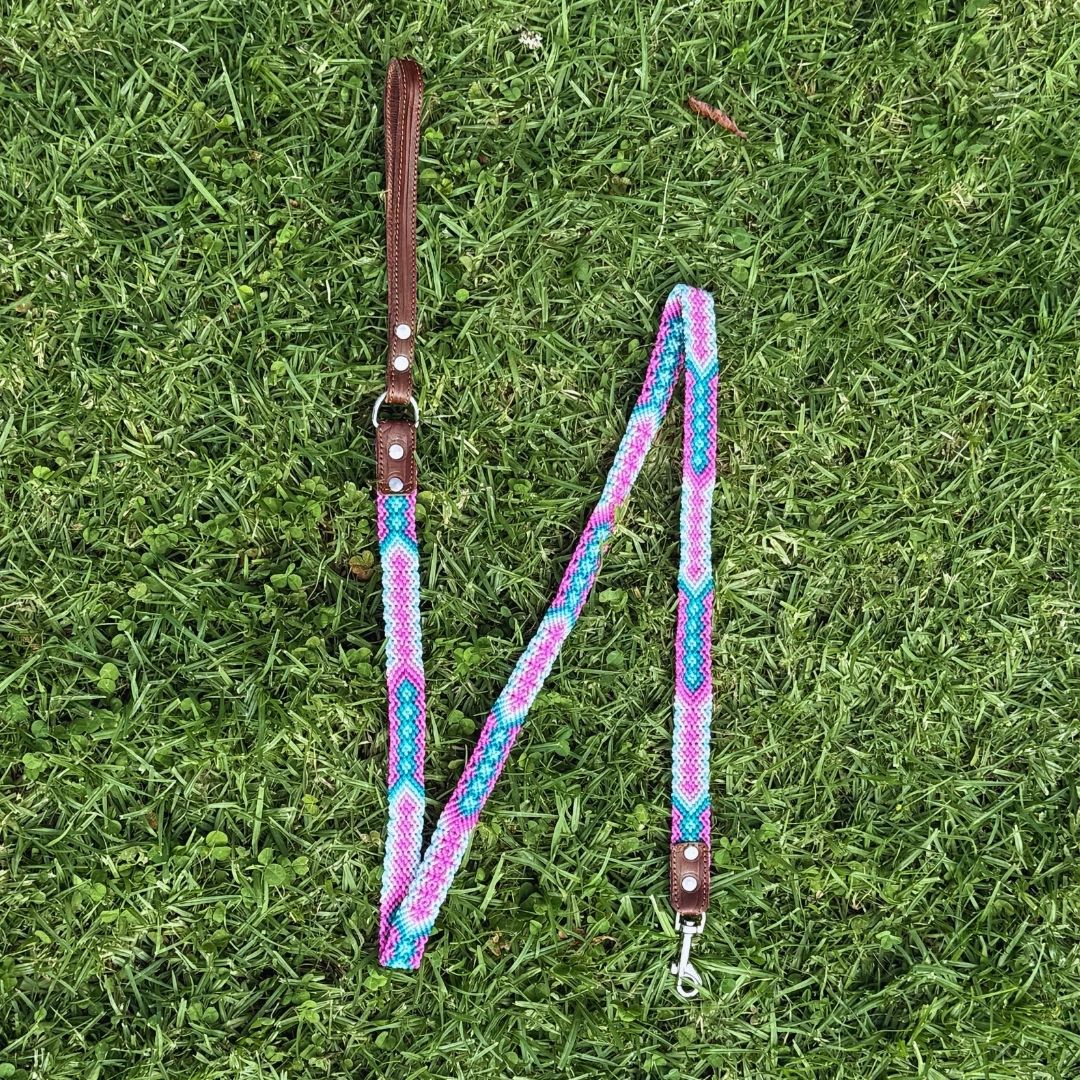 Dulce Malicia Handcrafted Dog Leash Slim