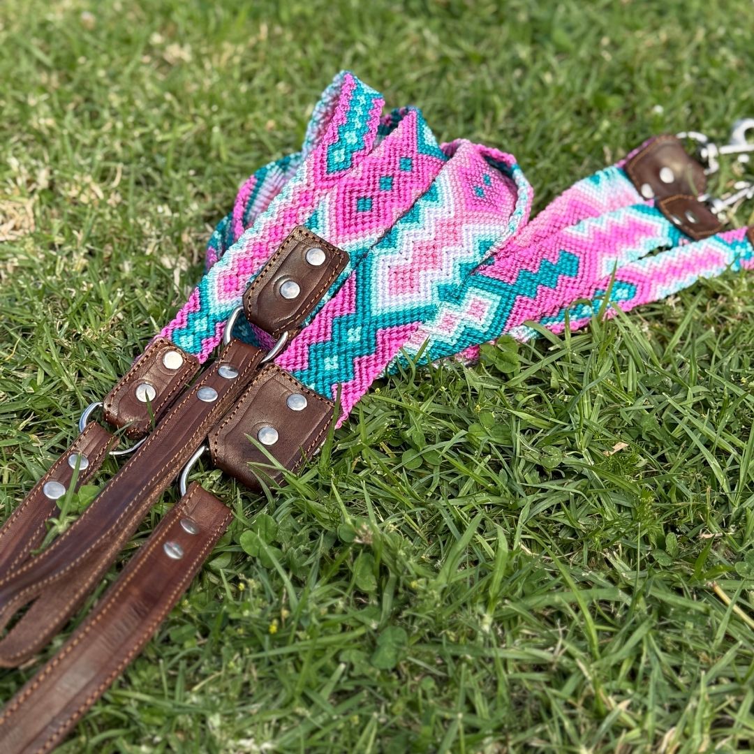 Dulce Malicia Handcrafted Dog Leash made in Mexico