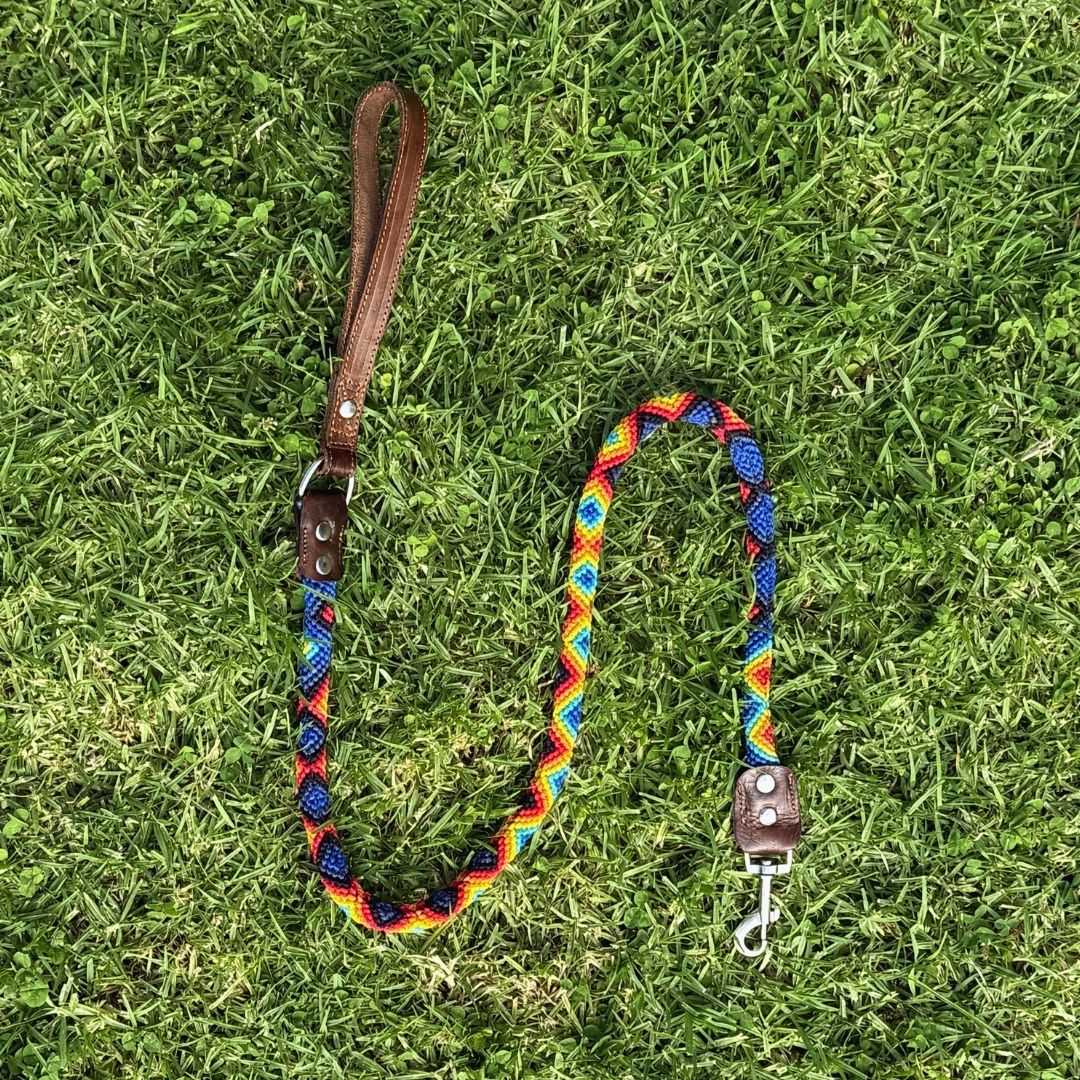 Euforia Gaia Handcrafted Dog Leash Dog Leash Round