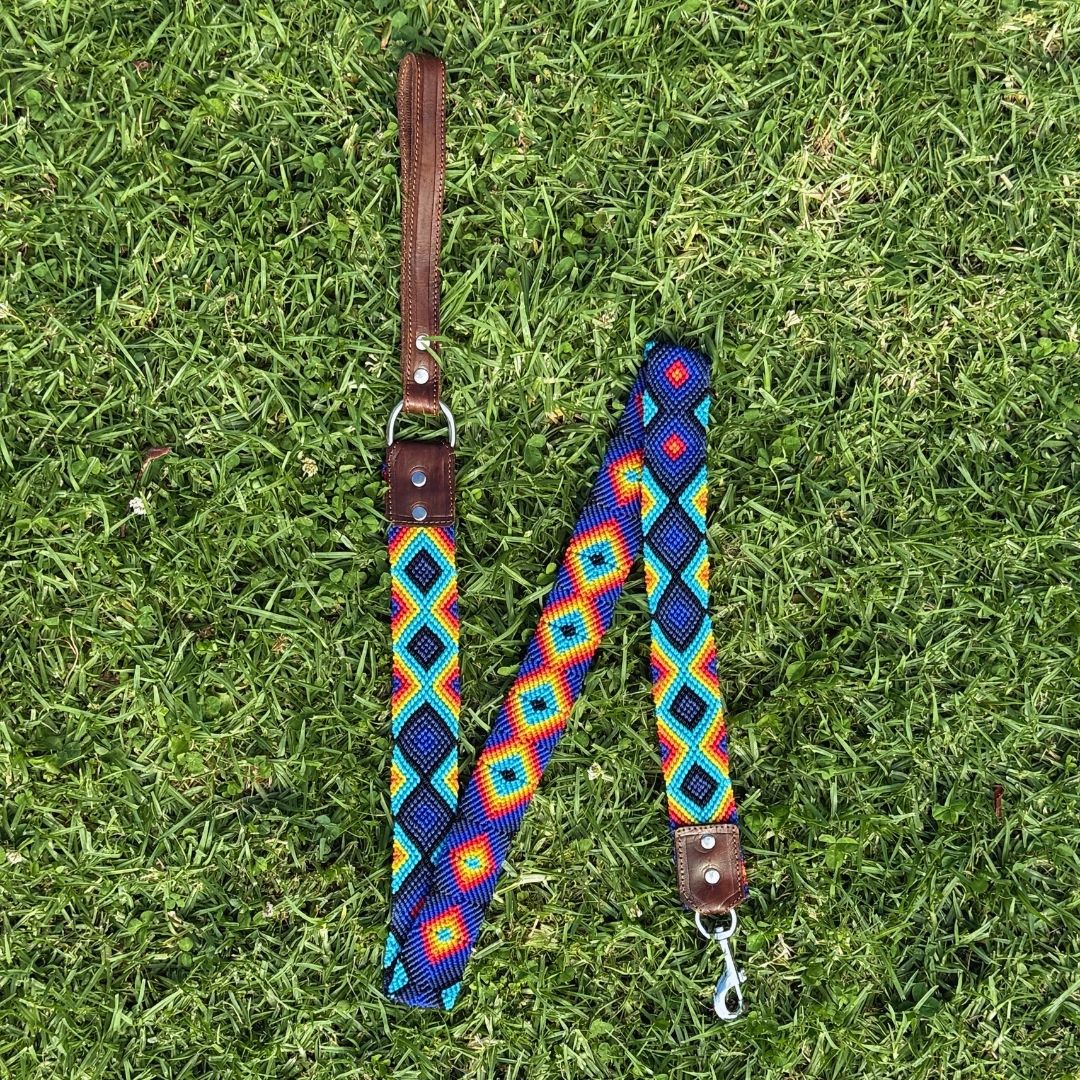 Euforia Gaia Handcrafted Dog Leash Dog Leash Wide