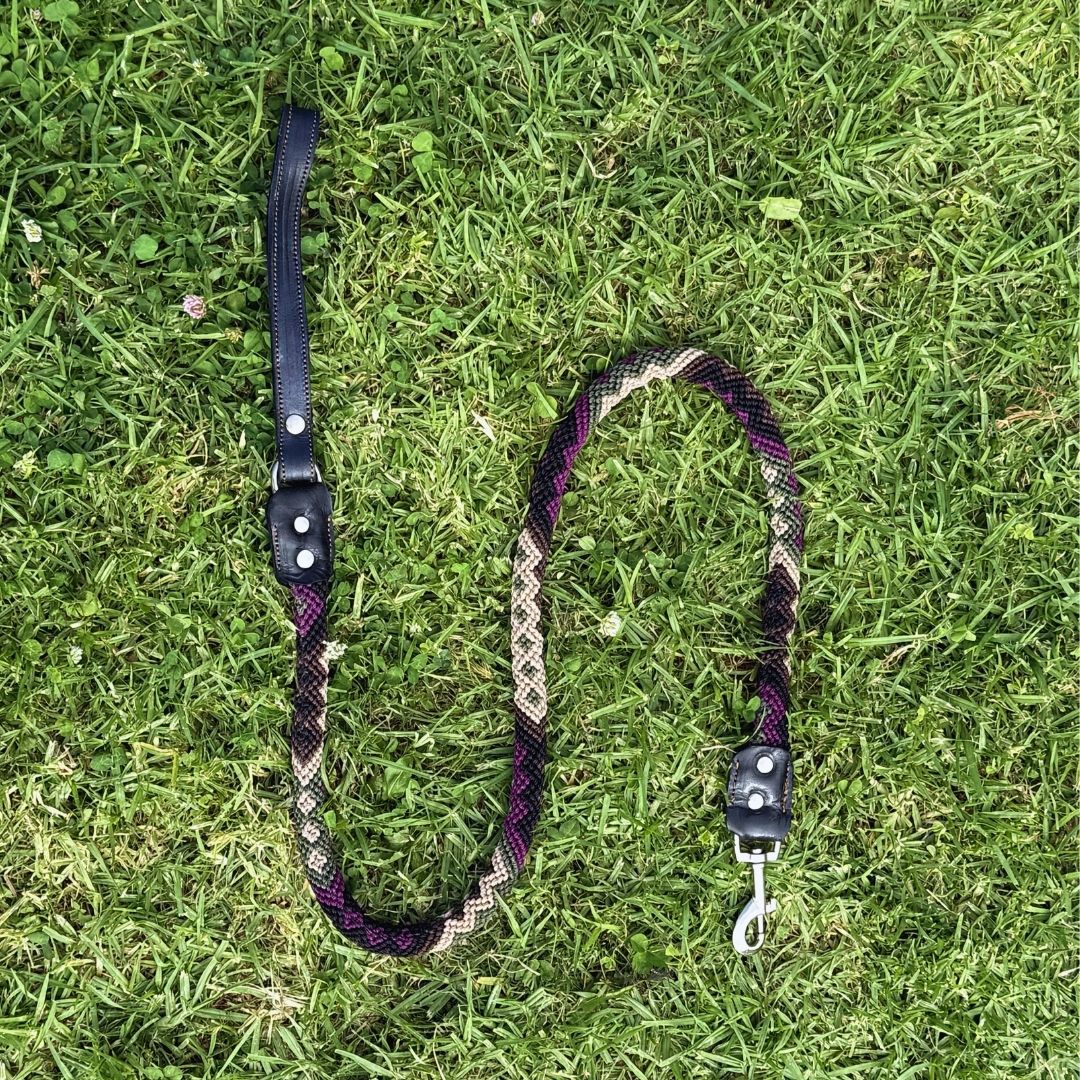 Instinto Feroz Handcrafted Dog Leashes Round