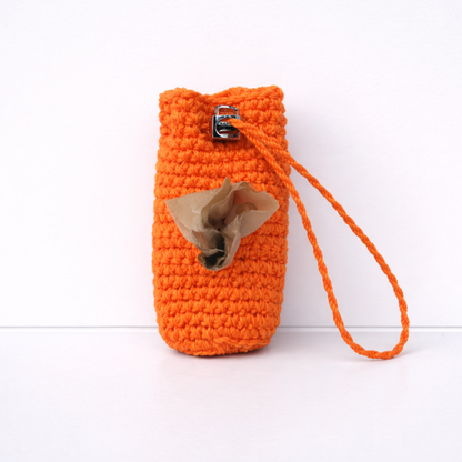 Rounded Handcrafted Poop Bag Holder