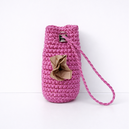 Rounded Handcrafted Poop Bag Holder