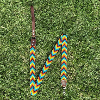 Prisma Intensa Handcrafted Dog Leash Medium Length