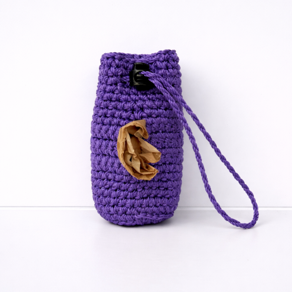 Rounded Handcrafted Poop Bag Holder