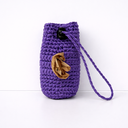 Rounded Handcrafted Poop Bag Holder