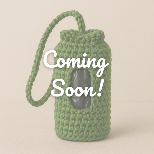 Rounded Handcrafted Poop Bag Holder – Coming Soon!